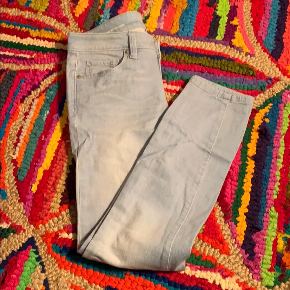 Loft skinny ankle jeans